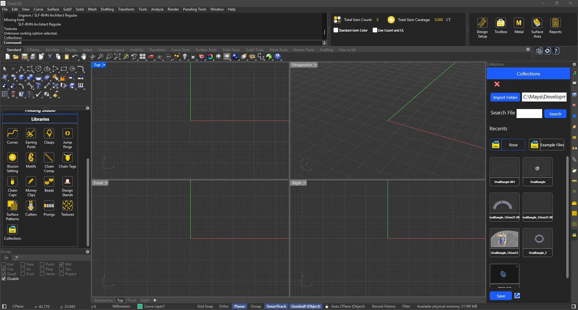 User Collections folder