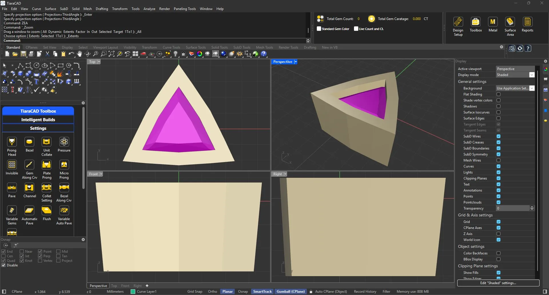 Bezel for Fancy shapes